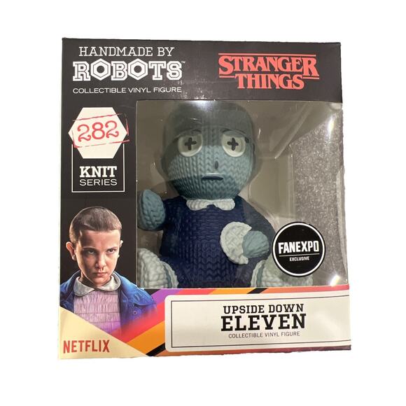 Handmade By Robots Upside Down Eleven FanExpo Stranger Things 282 Knit Series 5” - Picture 1 of 8